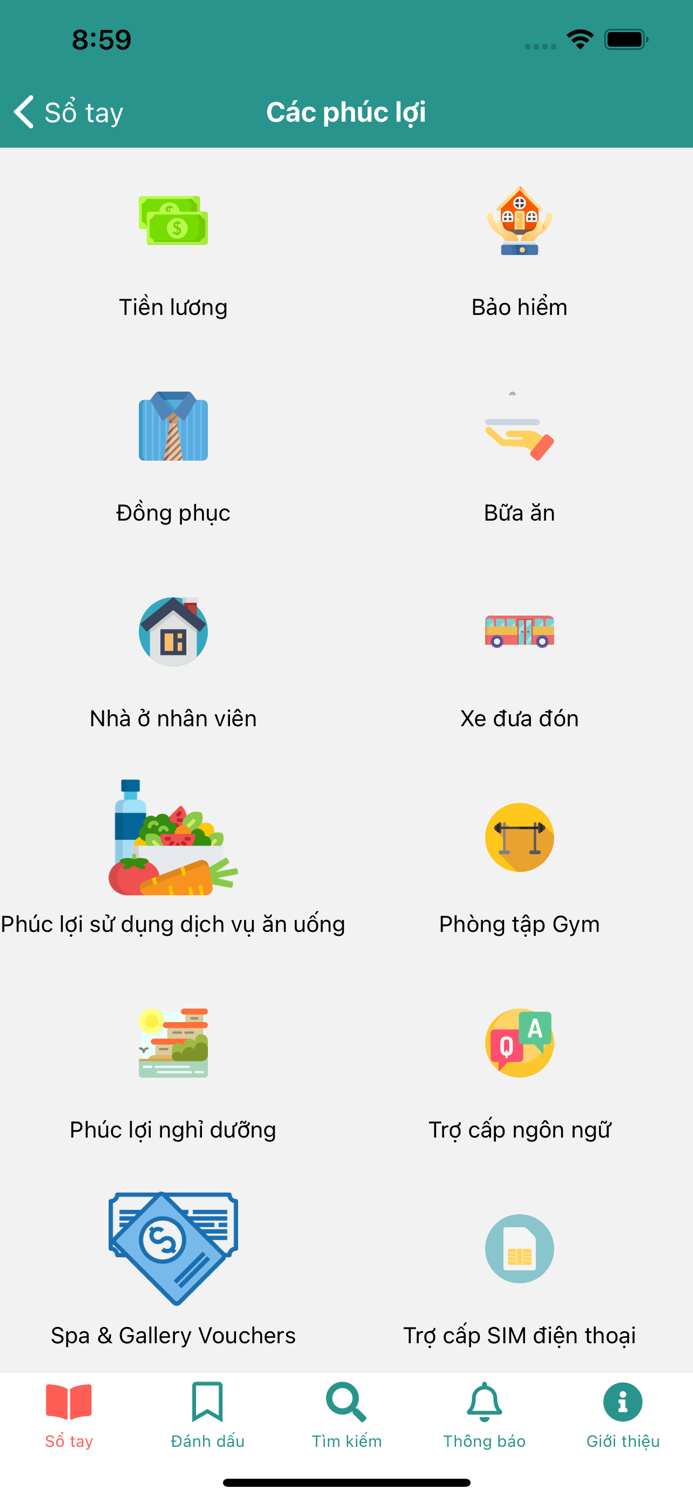 Sổ tay nhân viên Laguna