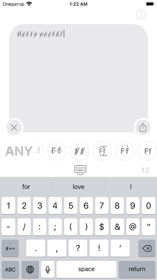 #3. fontFormat - unique fonts (iOS) Podle: Oleksiy Yudin