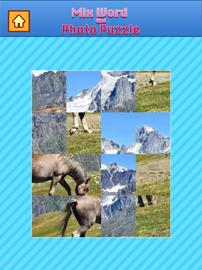 Mix Word and Photo Puzzle
