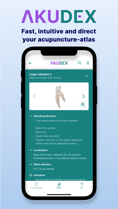 AKUDEX Acupuncture Screenshot