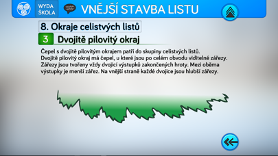 Listy stromů Screenshot
