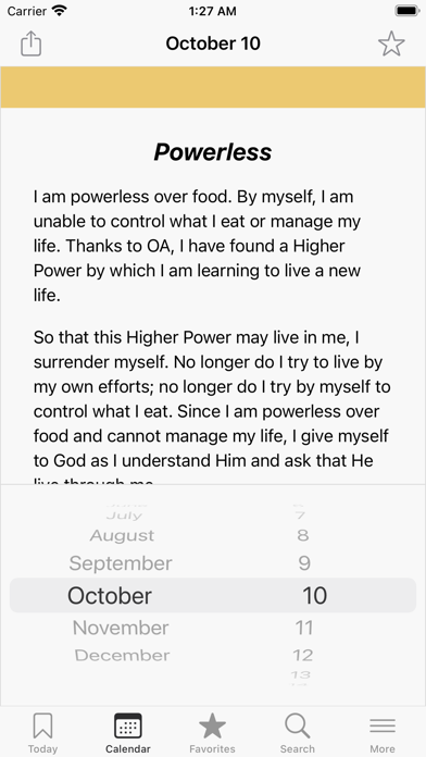 Food for Thought Meditations Screenshot