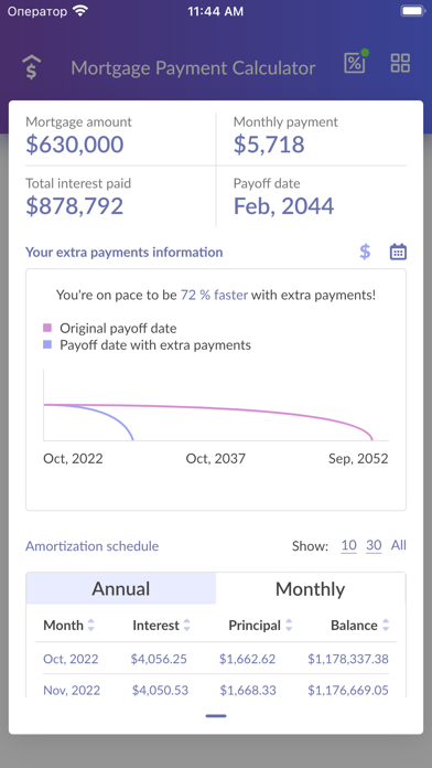 Mortgage+: Payment Calculator Screenshot