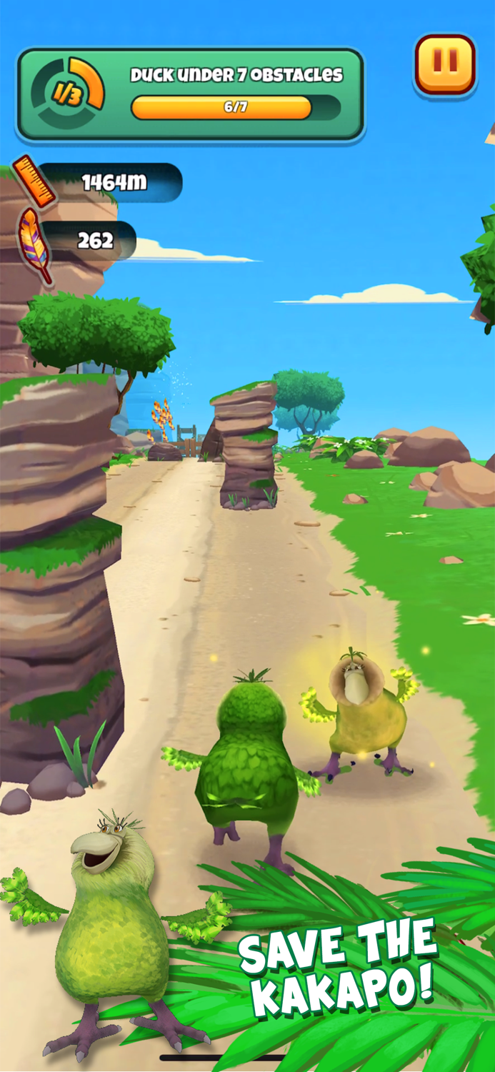 Kakapo Run Endless Runner App