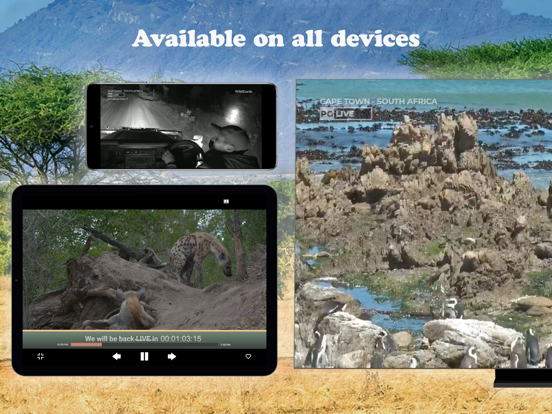 WildEarth TV - Nature Safari iPad screenshot 9 - Entertainment app