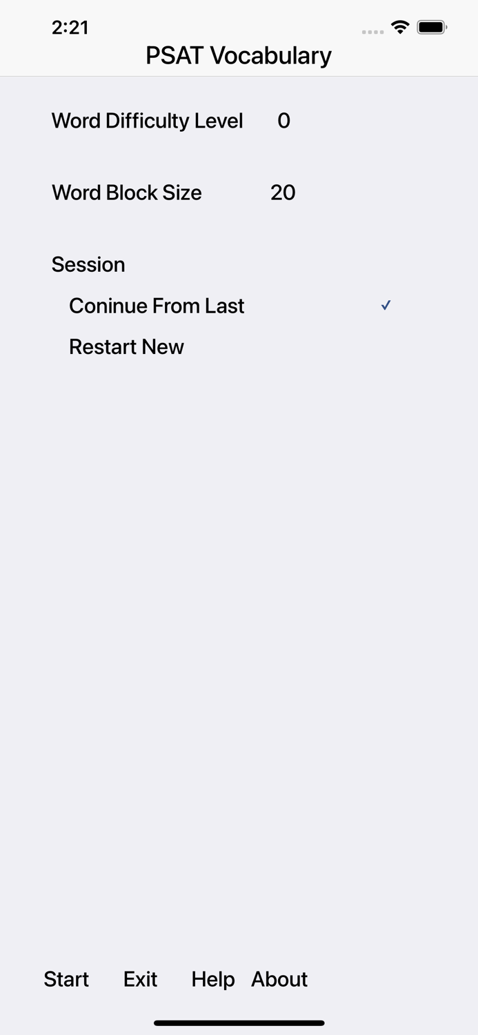 Fast PSAT Words - Gold