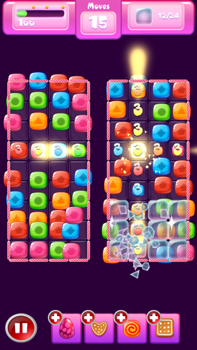 Mega Candy: A Match-3 game Screenshot