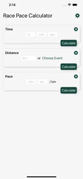 Game screenshot Race Pace Calculator mod apk
