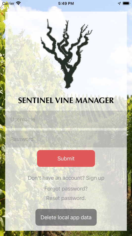 #1. Sentinel Vine Manager (iOS) 由: Shawn DeMartino
