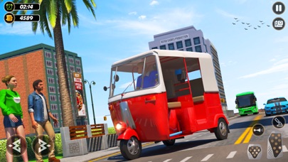 City Tuk Tuk: ドライビング ゲーム 3Dのおすすめ画像5