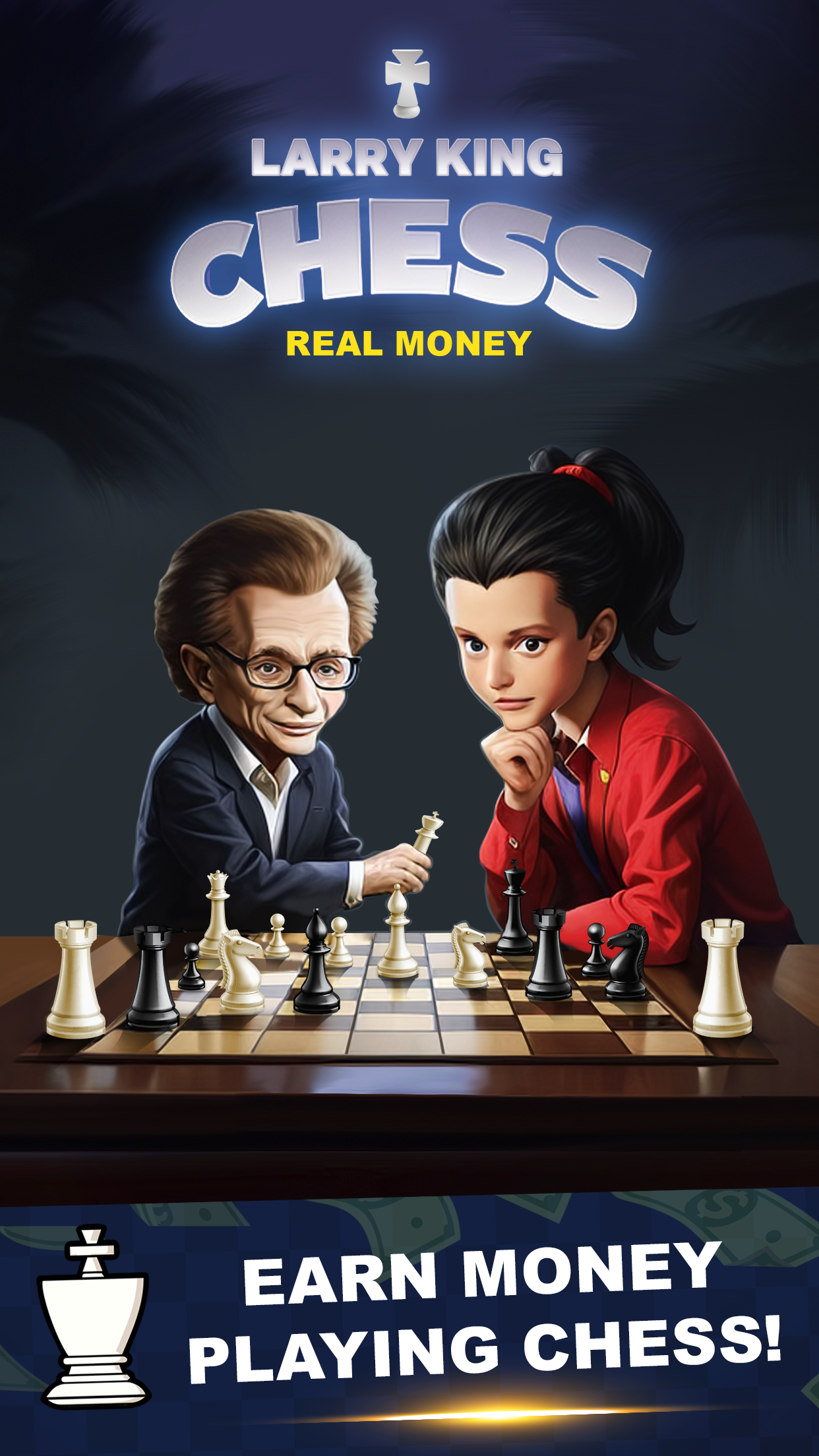 Larry King Chess: Win Money