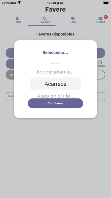Favere Screenshot