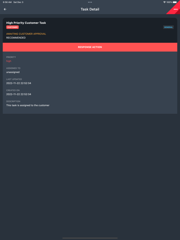 Trustwave Fusion iPad screenshot 6 - Utilities app