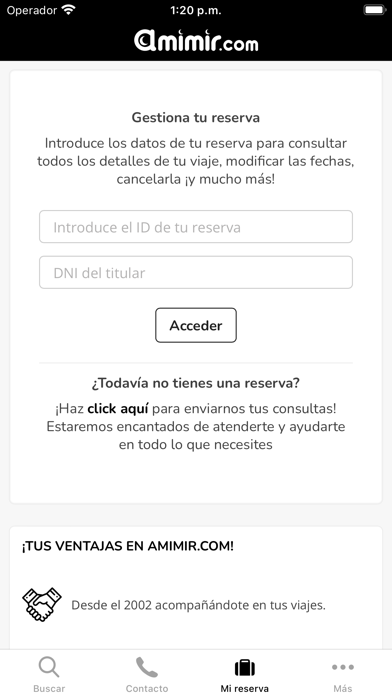 Amimir - Hotel Deal Searcher Screenshot