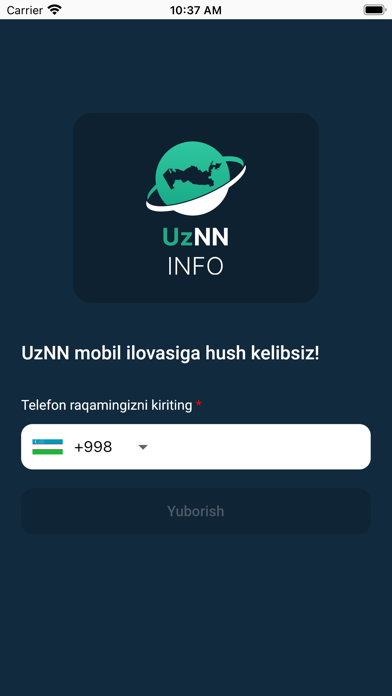 UzNN Info Screenshot