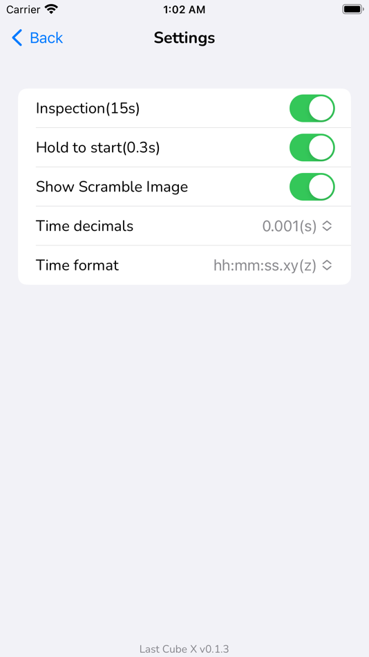 #4. Last Cube X - Cube Timer (iOS) 由: 巍 赵