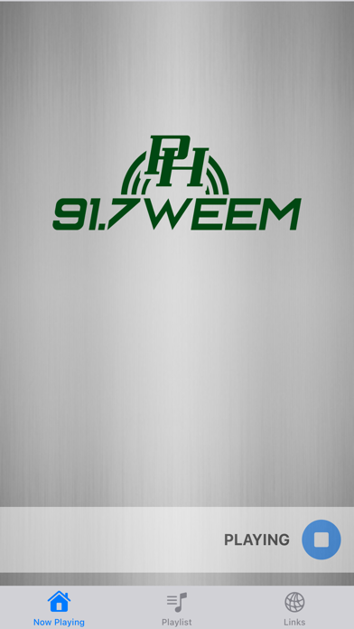 91.7 WEEM iPhone screenshot 1 - Music app