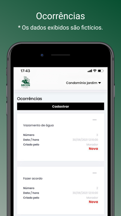 Gecon Gestão de condomínios Screenshot