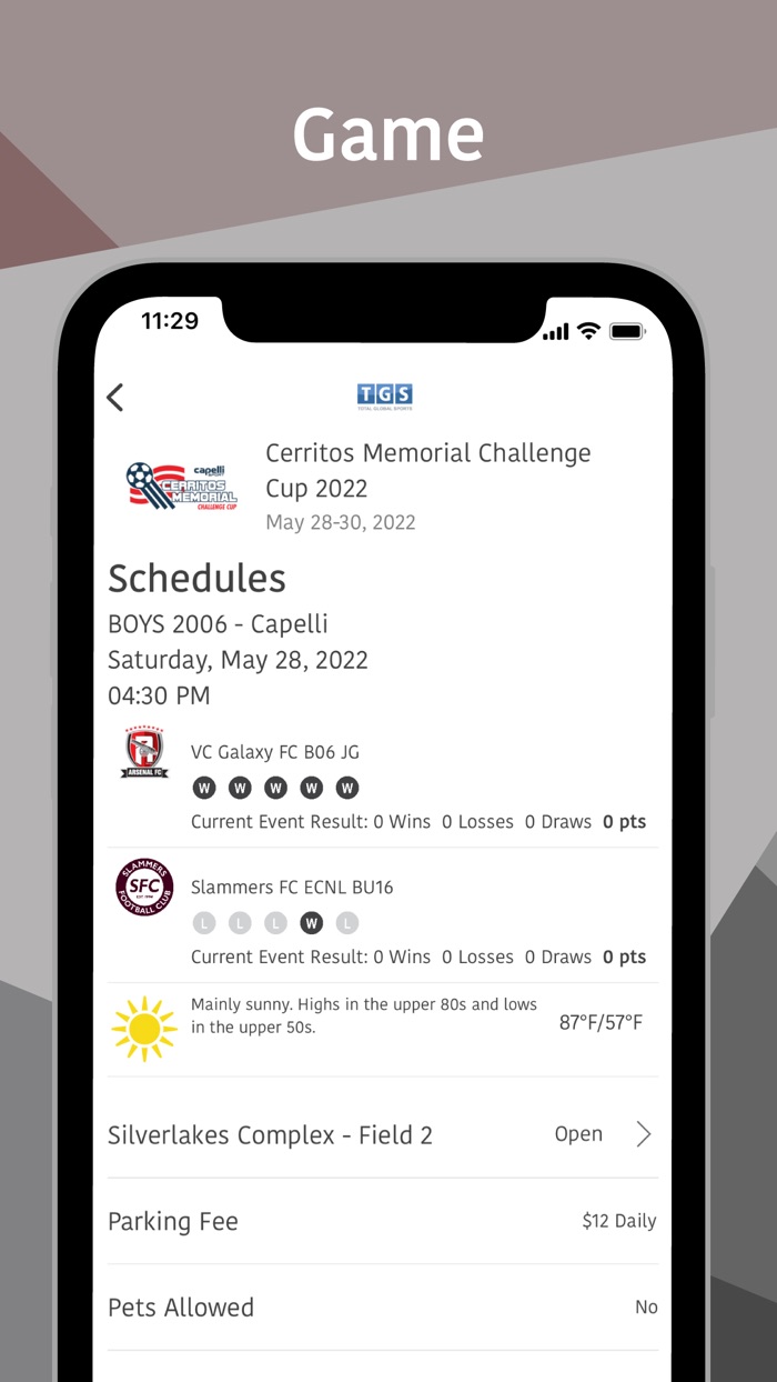 CDA Slammers Tournaments