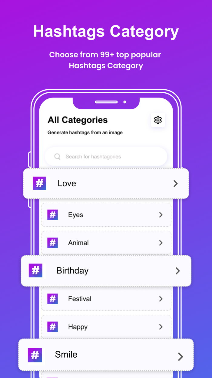 Hashtag  For Social Media