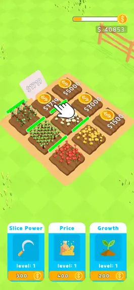 Game screenshot Slicy Farming apk