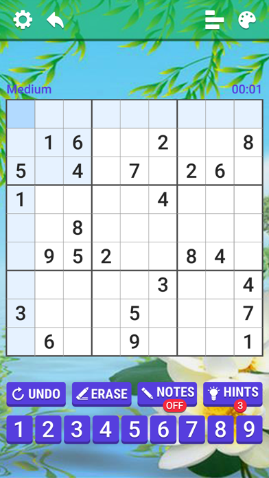 Classic Sudoku - Brain Puzzle Screenshot