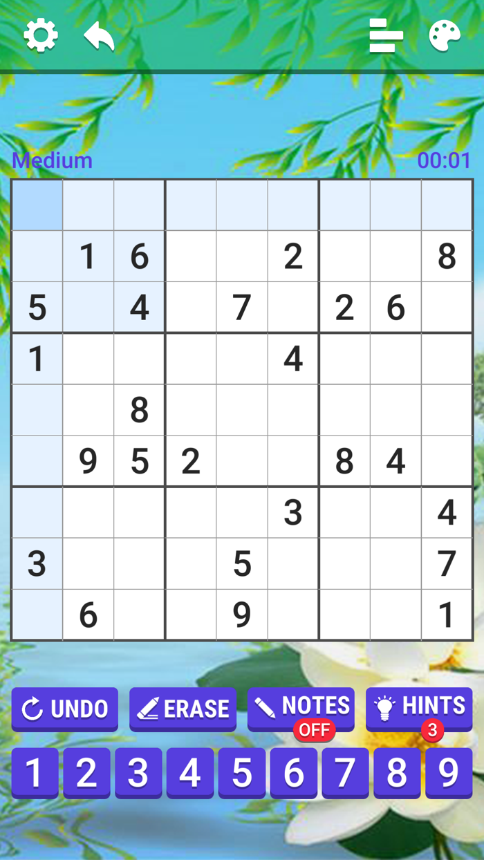 Classic Sudoku - Brain Puzzle