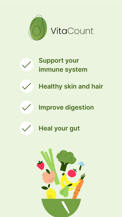 VitaCount: Daily Nutrition App Screenshot
