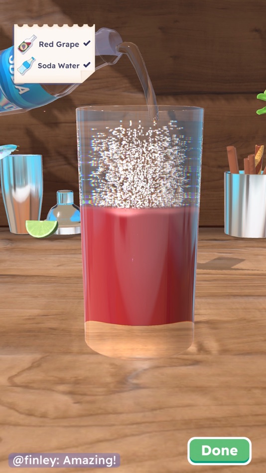 #2. Drink Mixer 3D (iOS) 由: Kwalee Ltd