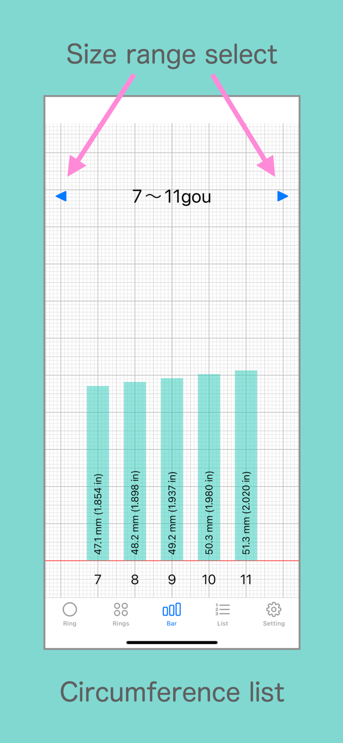 Ring Sizer for Japan
