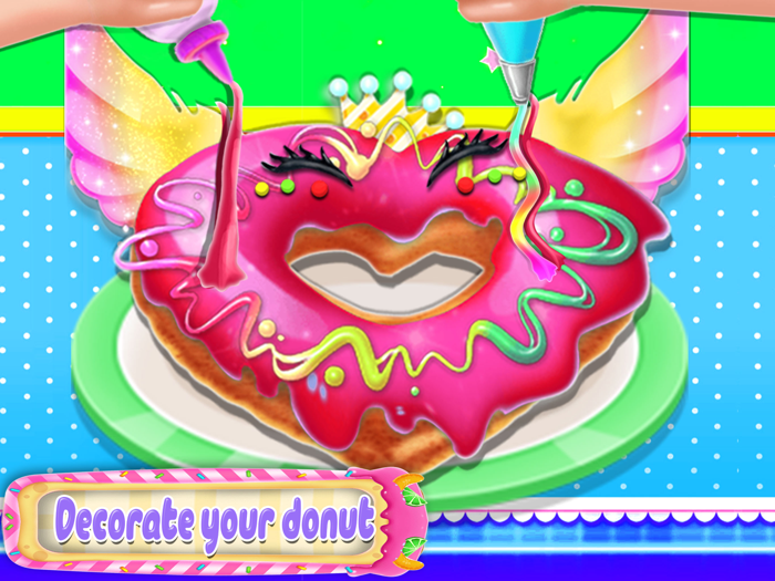 Donut Making Shop Cooking Game