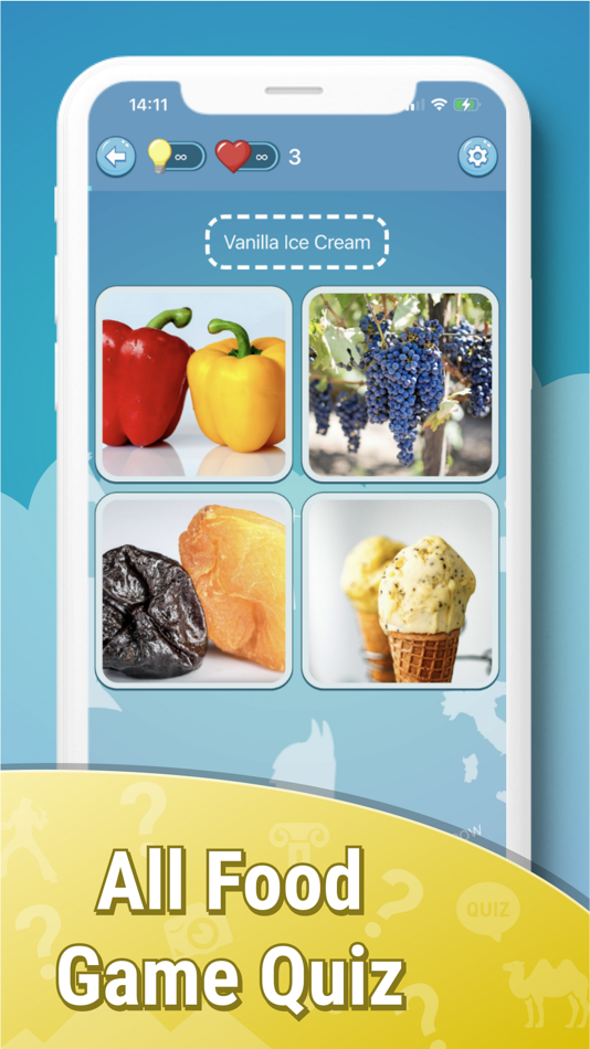 #8. Food quiz guess all fruit nuts (iOS) Podle: Mariya Shestakova