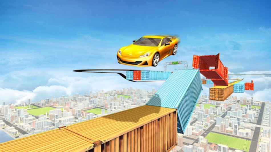 #2. Racing Car Stunts On Tracks 3d (iOS) 由: Evgeny Grishakov