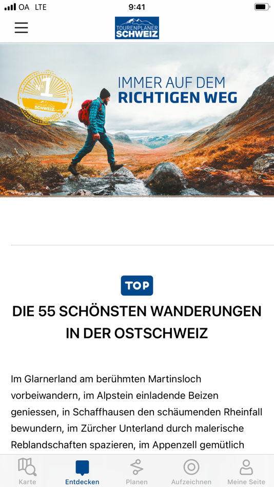 Tourenplaner SCHWEIZ - 3.16.8 - (iOS)