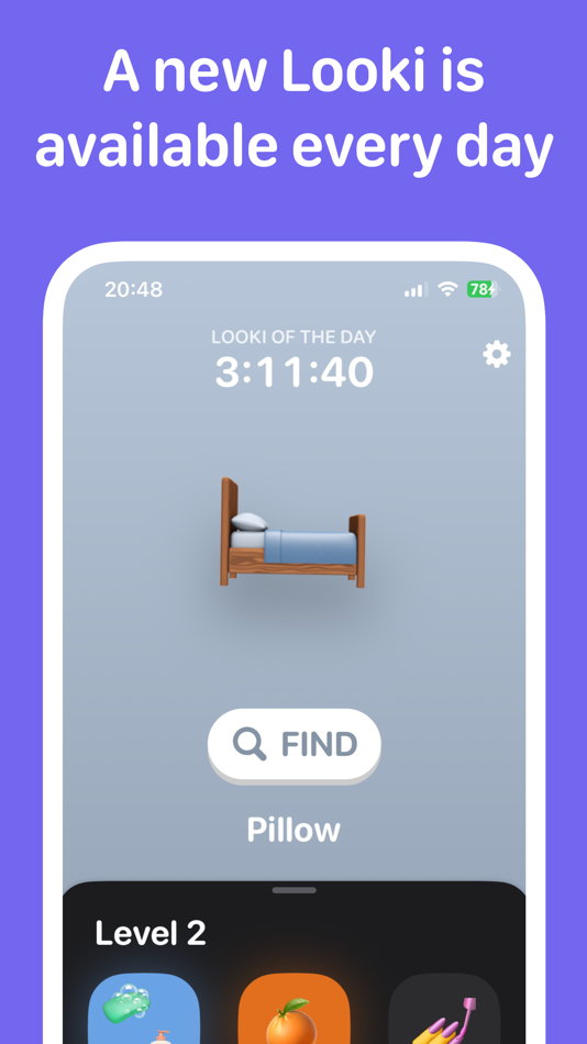 #3. Looki - Camera Capture Game (iOS) Podle: Good Snooze