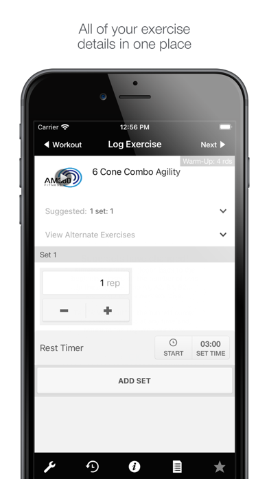 AM360 Fitness Screenshot