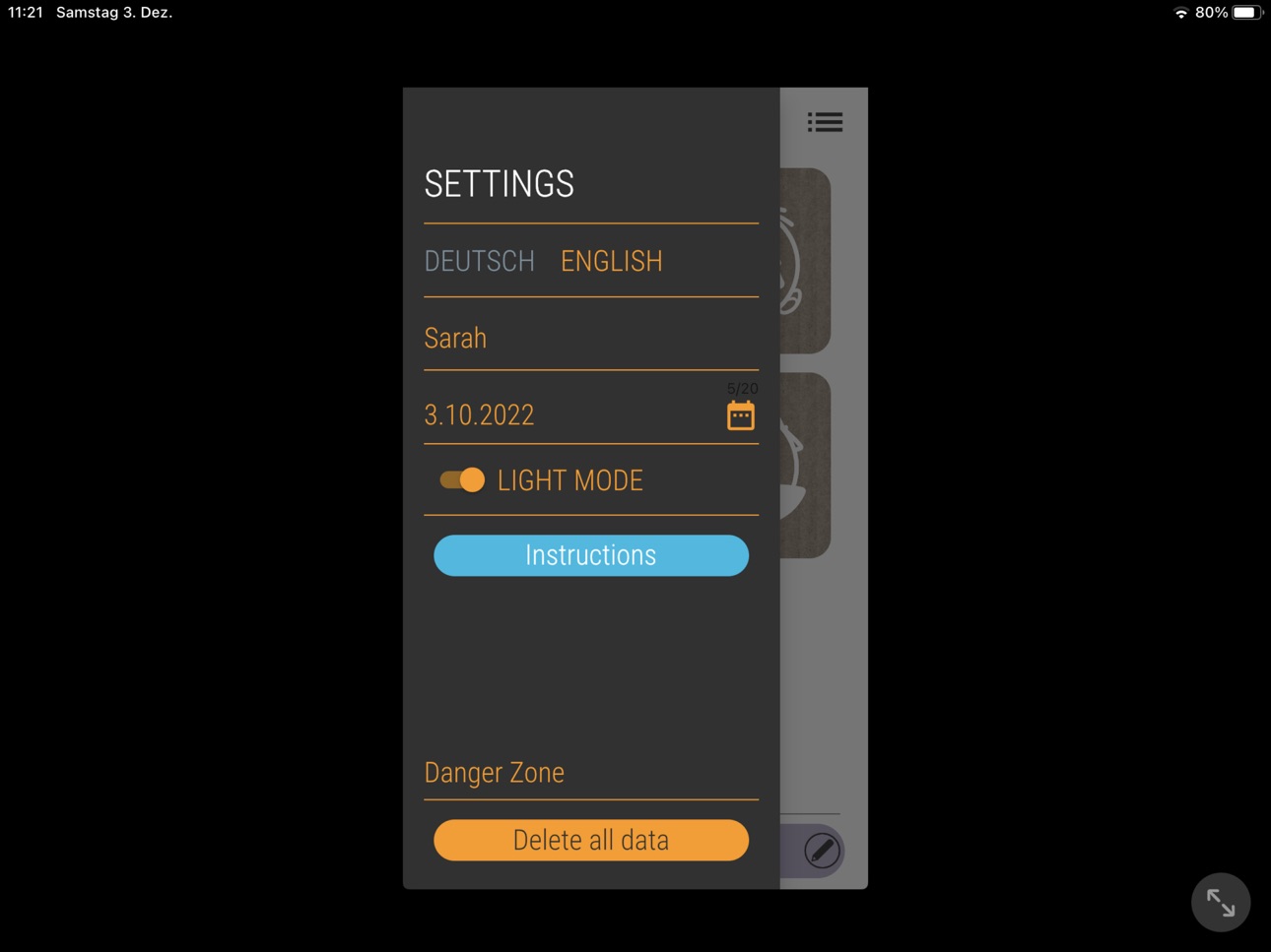 iPad screenshot