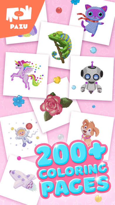 Color by number games for kids Screenshot