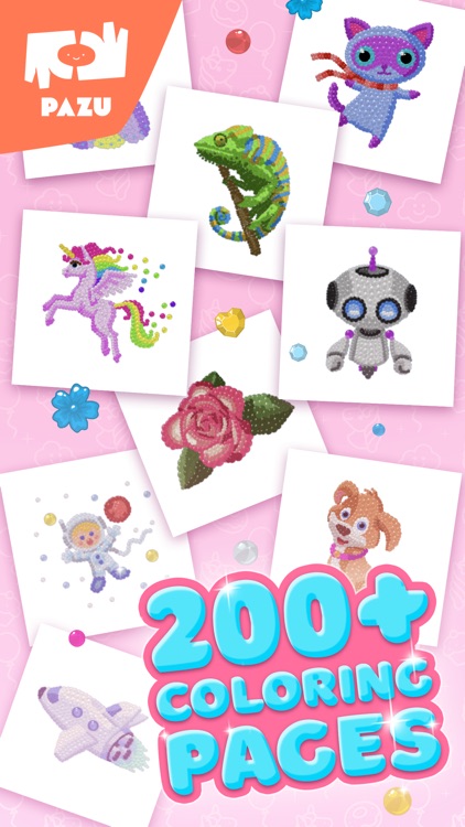 Color by number games for kids screenshot-3