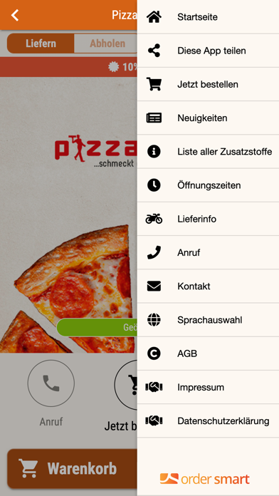 Pizza Mann Weil am Rhein Screenshot