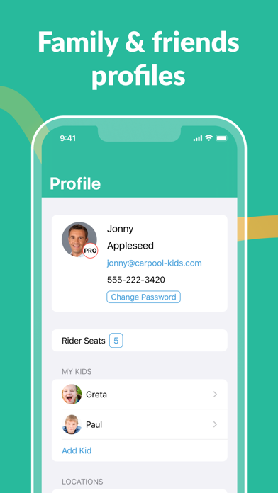 Carpool Kids: Family Calendar Screenshot