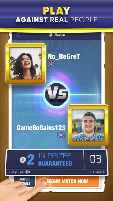 Match 3D Tournaments Screenshot