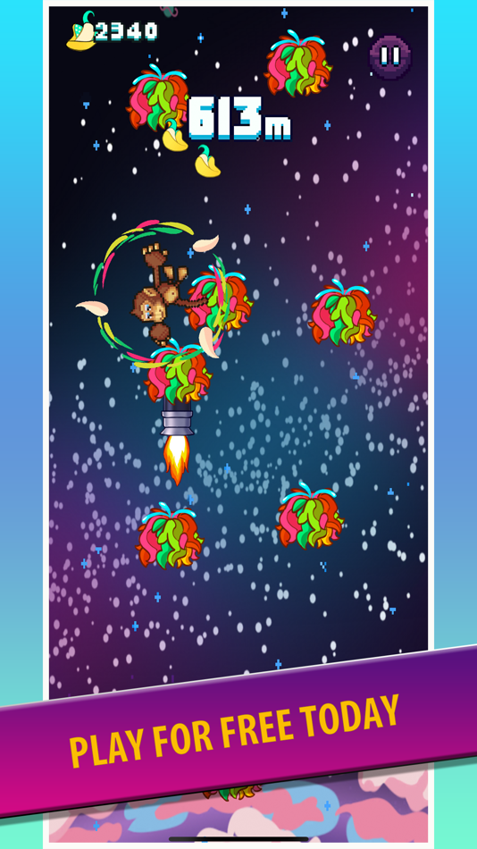 #2. Monkey Swingers 2 (iOS) 由: Player1games Inc.