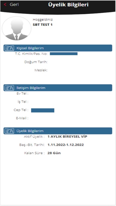 Akademi Form Spor Merkezi Screenshot