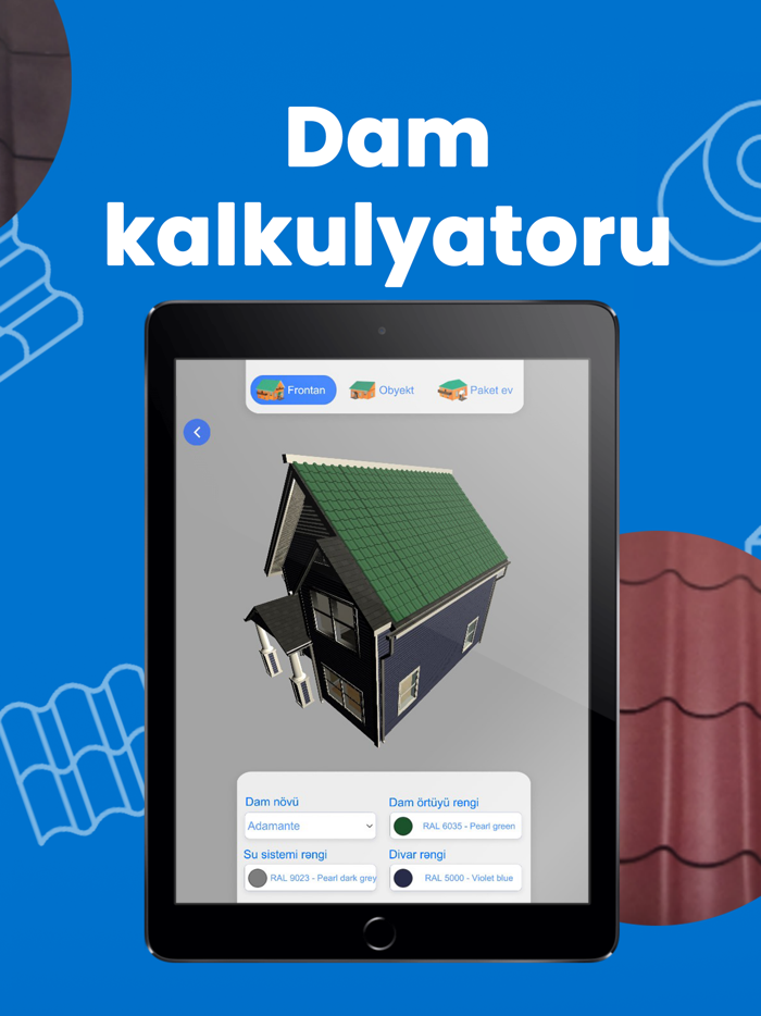 Unimetal Dam kalkulyatoru