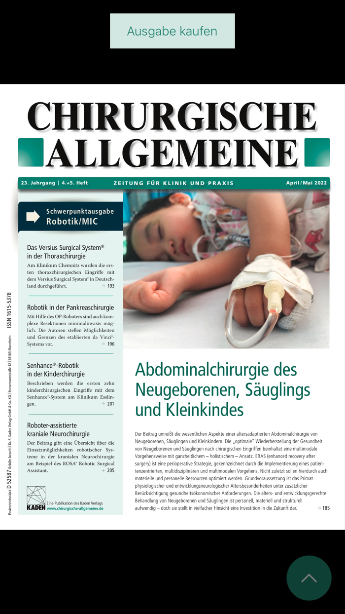 CHIRURGISCHE ALLGEMEINE