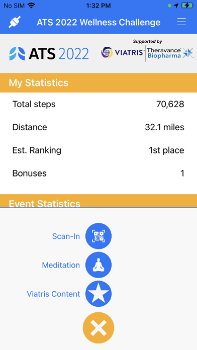ATS 2022 Wellness Challenge Screenshot