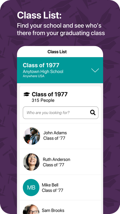 Classmates™ Mobile App Screenshot