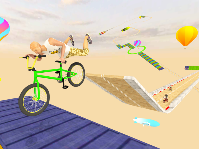 BMX Cycle Stunt Racing Games