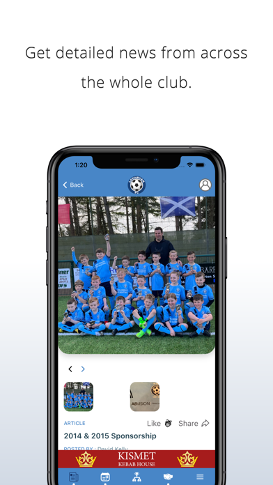 Lochryan Football Club Screenshot